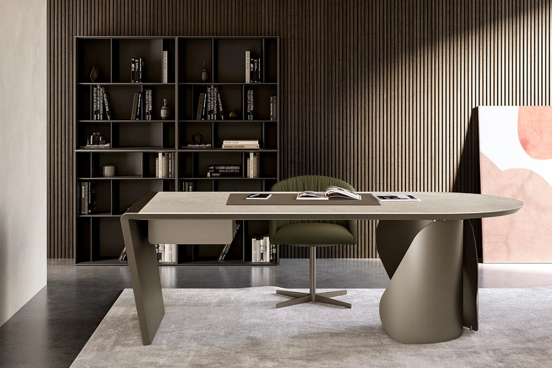 ONDA DESK_ceramic top