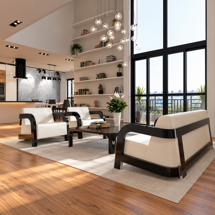 AC-1 sofa and armchair